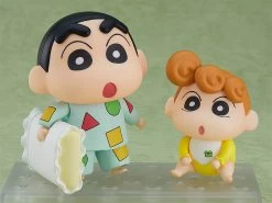 GOOD SMILE COMPANY Nendoroid #1565 Shinnosuke Nohara (Pajama Ver.) & Himawari Crayon Shin-chan
