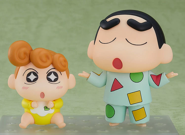 GOOD SMILE COMPANY Nendoroid #1565 Shinnosuke Nohara (Pajama Ver.) & Himawari Crayon Shin-chan 2 GOOD SMILE COMPANY Nendoroid #1565 Shinnosuke Nohara (Pajama Ver.) & Himawari Crayon Shin-chan - Image 2