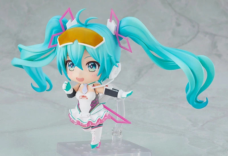 GOOD SMILE COMPANY Nendoroid #1578 Good Smile Racing Miku (2021 Ver) Vocaloid 2 GOOD SMILE COMPANY Nendoroid #1578 Good Smile Racing Miku (2021 Ver) Vocaloid - Image 2