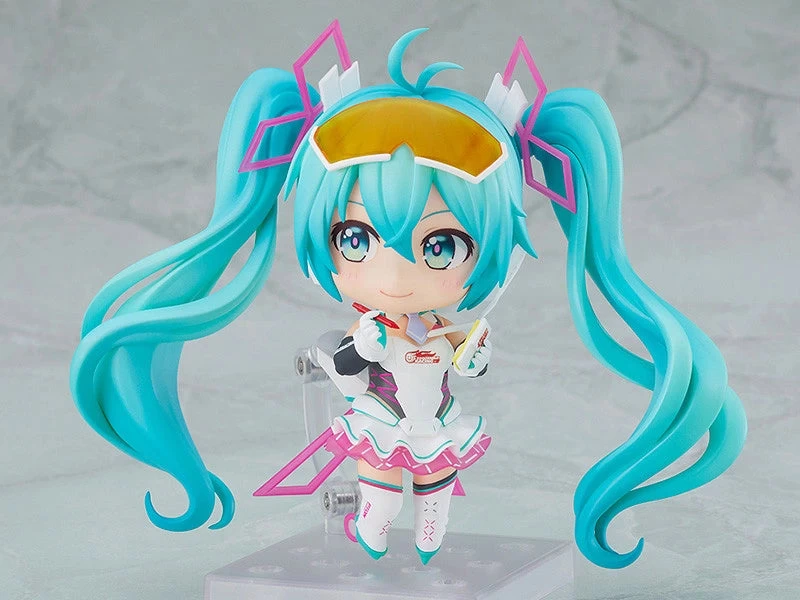 GOOD SMILE COMPANY Nendoroid #1578 Good Smile Racing Miku (2021 Ver) Vocaloid 3 GOOD SMILE COMPANY Nendoroid #1578 Good Smile Racing Miku (2021 Ver) Vocaloid - Image 3