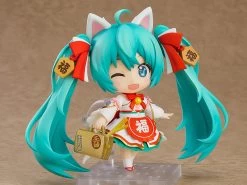 GOOD SMILE COMPANY Nendoroid #1777 Hatsune Miku (Maneki Miku Ver.) Vocaloid Nendoroid -Popmart 4580590127401c