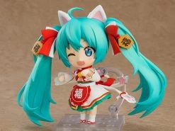 GOOD SMILE COMPANY Nendoroid #1777 Hatsune Miku (Maneki Miku Ver.) Vocaloid Nendoroid -Popmart 4580590127401e