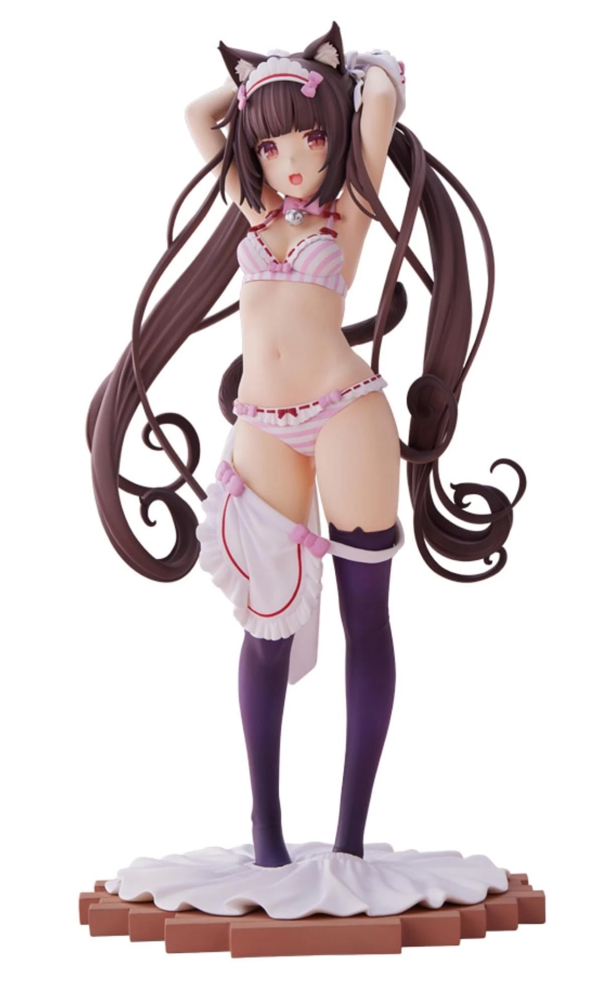 Plum 1/7 Nekopara Chocola (Dress Up Time) Scale Statue Figure 1 Plum 1/7 Nekopara Chocola (Dress Up Time) Scale Statue Figure