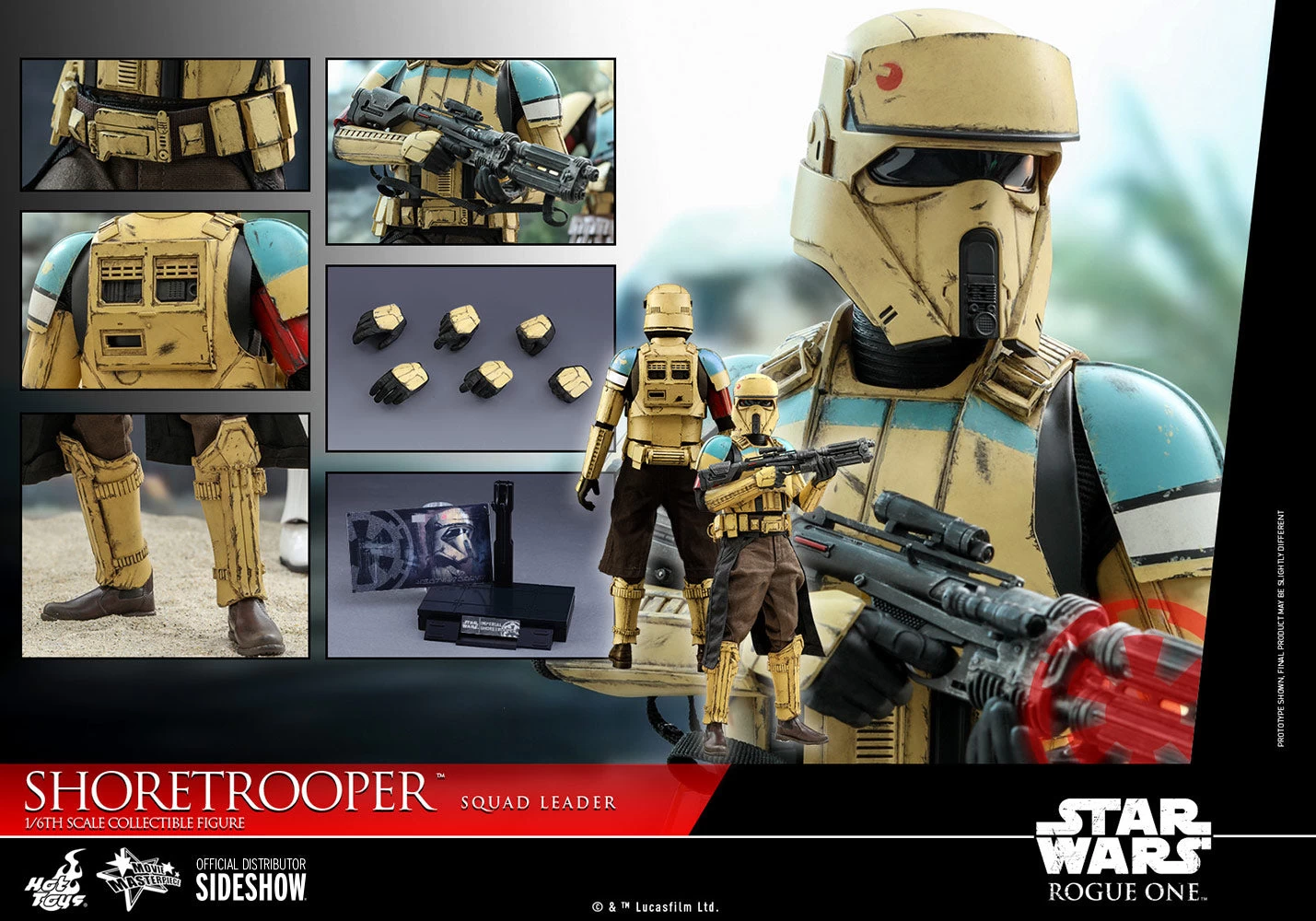 Hot Toys 1/6 Star Wars: Rogue One: A Star Wars Story Shoretrooper Squad Leader Sixth Scale MMS592 1 Hot Toys 1/6 Star Wars: Rogue One: A Star Wars Story Shoretrooper Squad Leader Sixth Scale MMS592