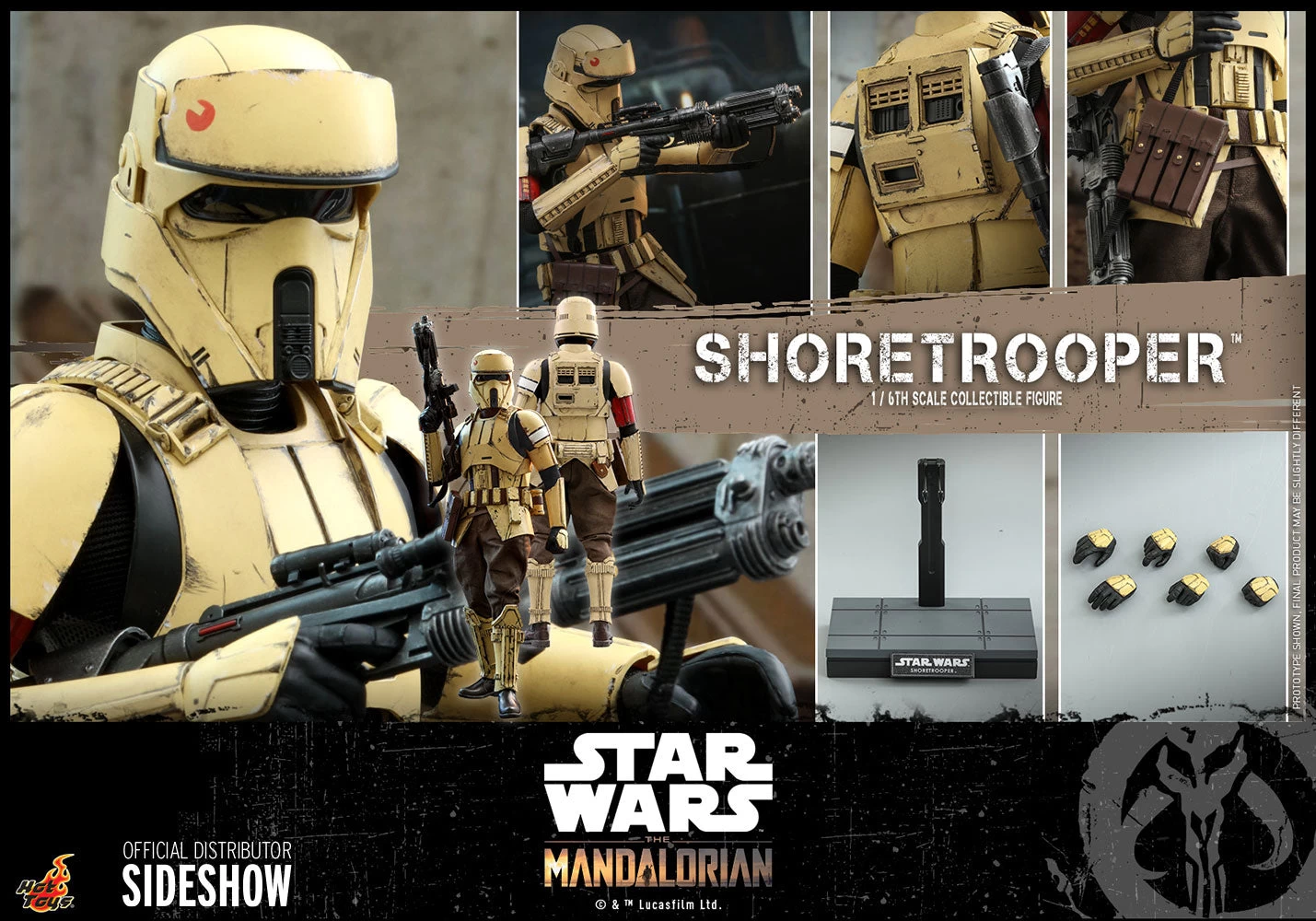 Hot Toys 1/6 Star Wars The Mandalorian Season 2 Shoretrooper Sixth Scale Figure TMS031 1 Hot Toys 1/6 Star Wars The Mandalorian Season 2 Shoretrooper Sixth Scale Figure TMS031