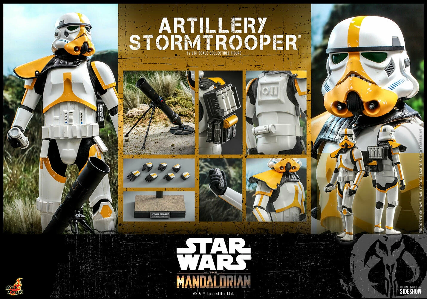 Hot Toys 1/6 Star Wars: Mandalorian Artillery Stormtrooper Sixth Scale TMS047 1 Hot Toys 1/6 Star Wars: Mandalorian Artillery Stormtrooper Sixth Scale TMS047