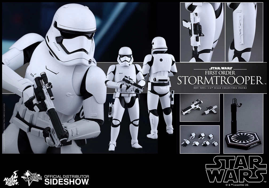 Hot Toys 1/6 First Order Stormtrooper Star Wars Episode VII The Force Awakens MMS317 Sixth Scale Figure 2 Hot Toys 1/6 First Order Stormtrooper Star Wars Episode VII The Force Awakens MMS317 Sixth Scale Figure - Image 2