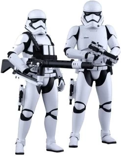 Hot Toys 1/6 First Order Stormtroopers Set Star Wars Episode VII The Force Awakens MMS319 Sixth Scale Figures