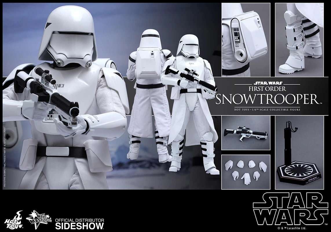 Hot Toys 1/6 First Order Snowtroopers Star Wars Episode VII The Force Awakens MMS321 Sixth Scale Figure 2 Hot Toys 1/6 First Order Snowtroopers Star Wars Episode VII The Force Awakens MMS321 Sixth Scale Figure - Image 2