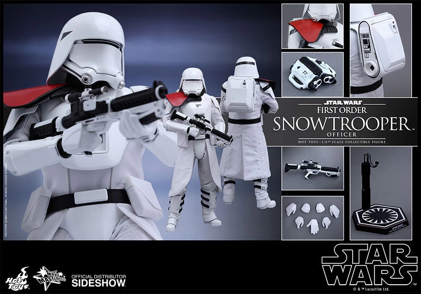 Hot Toys 1/6 First Order Snowtrooper Officer Star Wars Episode VII The Force Awakens MMS322 Sixth Scale Figure 2 Hot Toys 1/6 First Order Snowtrooper Officer Star Wars Episode VII The Force Awakens MMS322 Sixth Scale Figure - Image 2