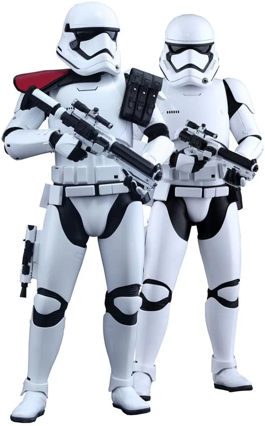 Hot Toys 1/6 First Order Stormtrooper Officer & Stormtrooper Set Star Wars Episode VII The Force Awakens MMS335 Sixth Scale Figures 1 Hot Toys 1/6 First Order Stormtrooper Officer & Stormtrooper Set Star Wars Episode VII The Force Awakens MMS335 Sixth Scale Figures
