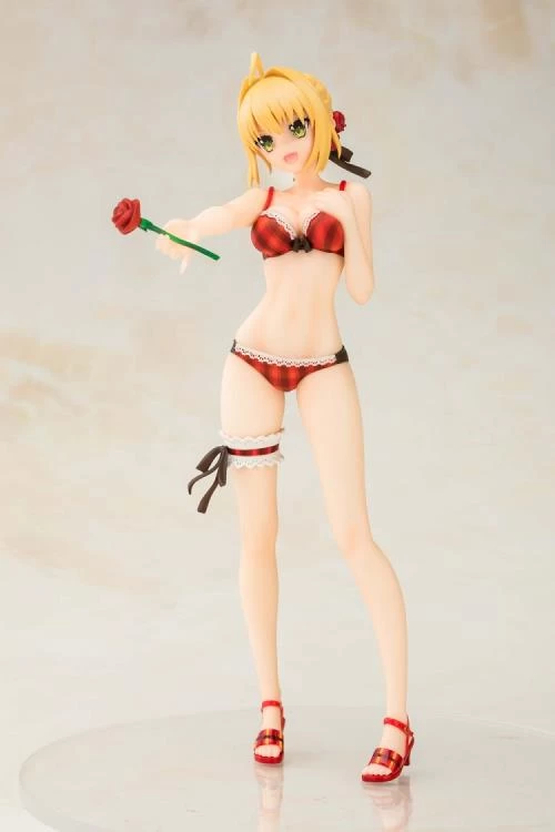 Funny Knights 1/8 Fate/ Extella Saber/ Nero Claudius: Rose Vacances Ver. Scale Statue Figure PVC 3 Funny Knights 1/8 Fate/ Extella Saber/ Nero Claudius: Rose Vacances Ver. Scale Statue Figure PVC - Image 3