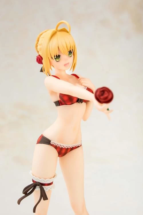 Funny Knights 1/8 Fate/ Extella Saber/ Nero Claudius: Rose Vacances Ver. Scale Statue Figure PVC 4 Funny Knights 1/8 Fate/ Extella Saber/ Nero Claudius: Rose Vacances Ver. Scale Statue Figure PVC - Image 4