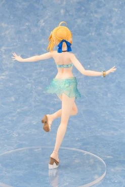 Funny Knights 1/8 Fate/ Extella Saber /Artoria Pendragon Resort Vacanes Ver. Scale Statue Figure PVC -Popmart 4905083099575c