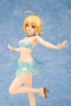 Funny Knights 1/8 Fate/ Extella Saber /Artoria Pendragon Resort Vacanes Ver. Scale Statue Figure PVC -Popmart 4905083099575d