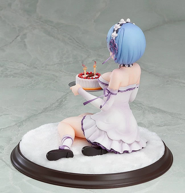 Kadokawa 1/7 RE: Zero Rem Birthday Cake Ver. Scale Statue Figure (Reissue) 5 Kadokawa 1/7 RE: Zero Rem Birthday Cake Ver. Scale Statue Figure (Reissue) - Image 5