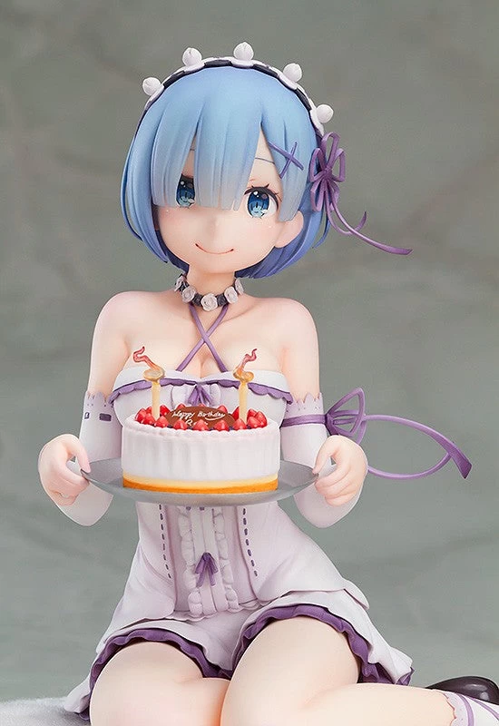 Kadokawa 1/7 RE: Zero Rem Birthday Cake Ver. Scale Statue Figure (Reissue) 6 Kadokawa 1/7 RE: Zero Rem Birthday Cake Ver. Scale Statue Figure (Reissue) - Image 6