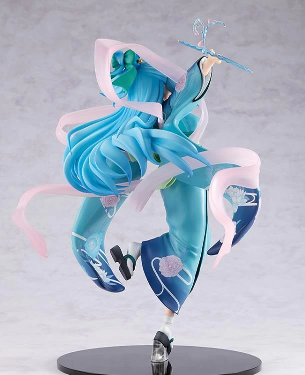 Kadokawa KD Colle 1/7 Konosuba Aqua (Oiran Ver.) Scale Statue Figure 2 Kadokawa KD Colle 1/7 Konosuba Aqua (Oiran Ver.) Scale Statue Figure - Image 2