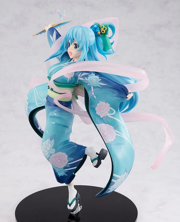 Kadokawa KD Colle 1/7 Konosuba Aqua (Oiran Ver.) Scale Statue Figure 4 Kadokawa KD Colle 1/7 Konosuba Aqua (Oiran Ver.) Scale Statue Figure - Image 4
