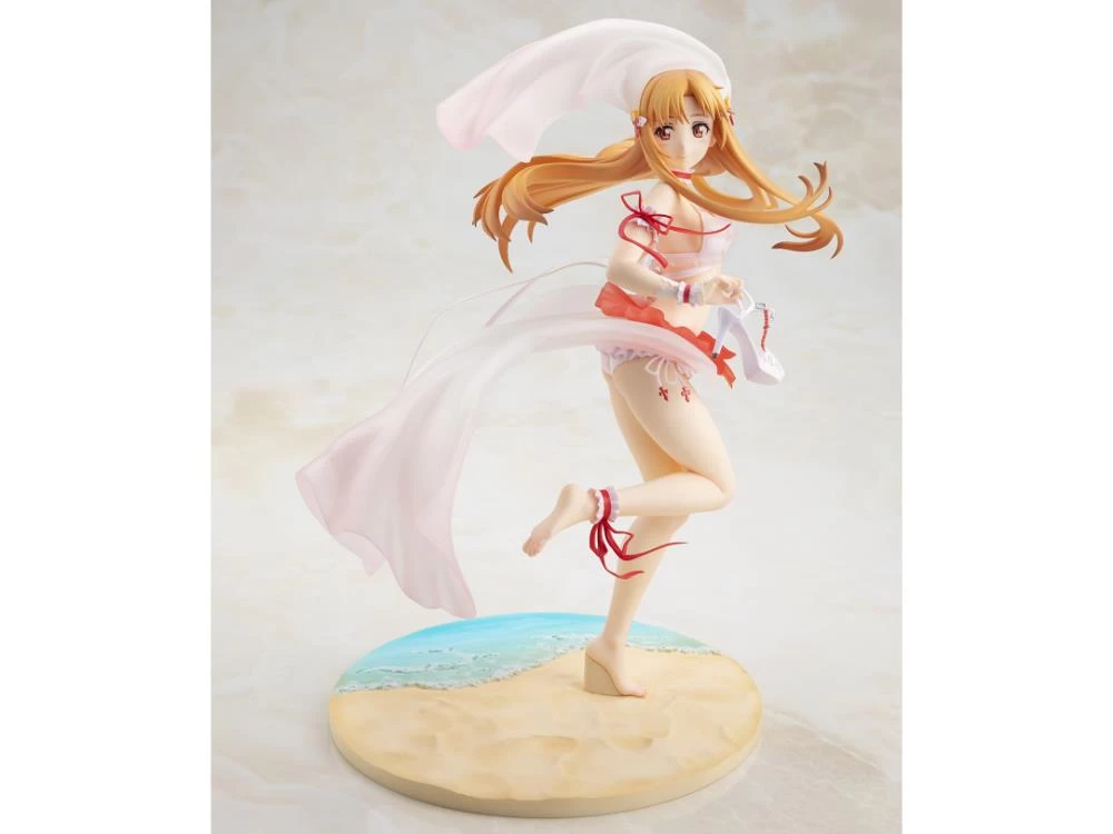 Kadokawa KD Colle 1/7 Sword Art Online 10th Anniversary Asuna (Summer Wedding Ver.) Scale Statue Figure 2 Kadokawa KD Colle 1/7 Sword Art Online 10th Anniversary Asuna (Summer Wedding Ver.) Scale Statue Figure - Image 2