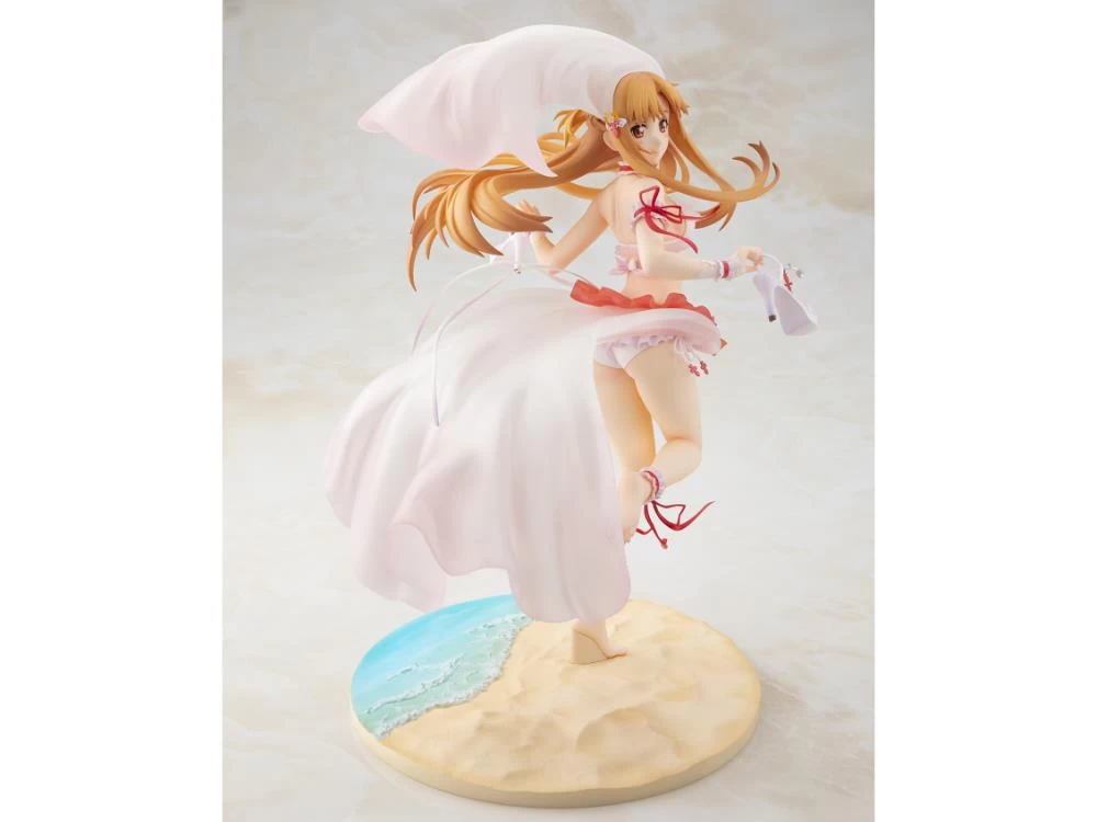 Kadokawa KD Colle 1/7 Sword Art Online 10th Anniversary Asuna (Summer Wedding Ver.) Scale Statue Figure 3 Kadokawa KD Colle 1/7 Sword Art Online 10th Anniversary Asuna (Summer Wedding Ver.) Scale Statue Figure - Image 3