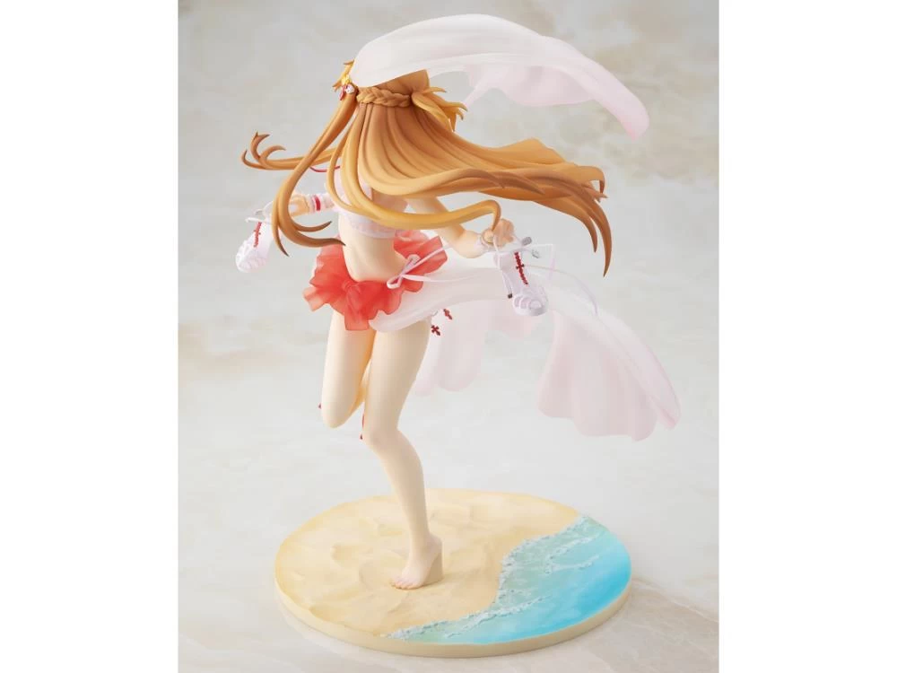 Kadokawa KD Colle 1/7 Sword Art Online 10th Anniversary Asuna (Summer Wedding Ver.) Scale Statue Figure 4 Kadokawa KD Colle 1/7 Sword Art Online 10th Anniversary Asuna (Summer Wedding Ver.) Scale Statue Figure - Image 4