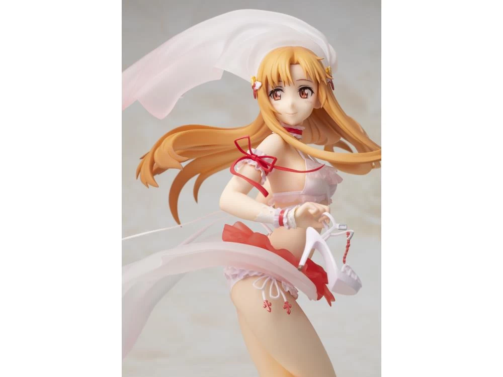 Kadokawa KD Colle 1/7 Sword Art Online 10th Anniversary Asuna (Summer Wedding Ver.) Scale Statue Figure 6 Kadokawa KD Colle 1/7 Sword Art Online 10th Anniversary Asuna (Summer Wedding Ver.) Scale Statue Figure - Image 6