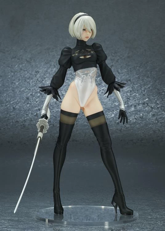Flare 1/7 2B (YoRHa No.2 Type B) Deluxe Ver. NieR: Automata Scale Statue Figure (Reissue) 6 Flare 1/7 2B (YoRHa No.2 Type B) Deluxe Ver. NieR: Automata Scale Statue Figure (Reissue) - Image 6
