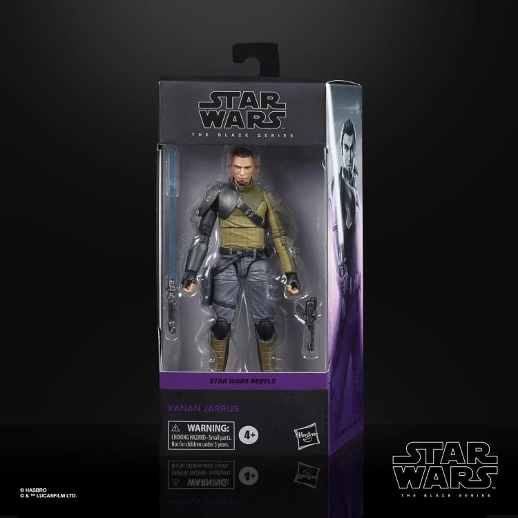Hasbro Star Wars Black Series Rebels #04 Kanan Jarrus 6 Inch Action Figure 5 Hasbro Star Wars Black Series Rebels #04 Kanan Jarrus 6 Inch Action Figure - Image 5