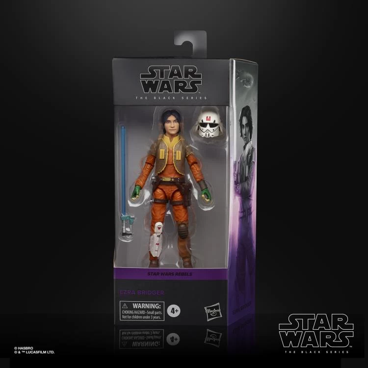 Hasbro Star Wars Black Series Rebels #03 Ezra Bridger 6 Inch Action Figure 4 Hasbro Star Wars Black Series Rebels #03 Ezra Bridger 6 Inch Action Figure - Image 4