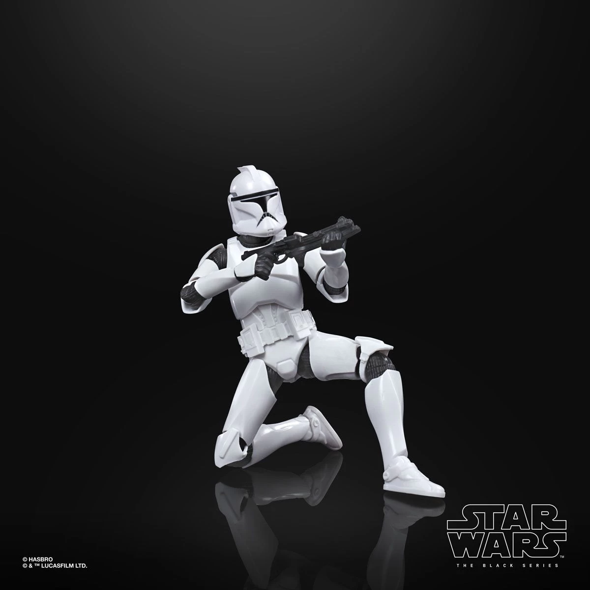 Hasbro Star Wars Black Series Attack Of The Cones #02 Phase I Clone Trooper 6 Inch Action Figure 2 Hasbro Star Wars Black Series Attack Of The Cones #02 Phase I Clone Trooper 6 Inch Action Figure - Image 2
