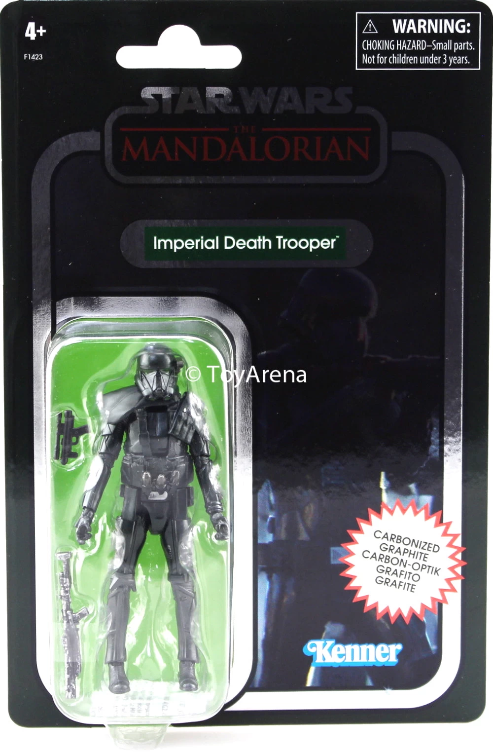 Hasbro Star Wars Vintage Collection Imperial Death Trooper Carbonized F1423 3.75" Action Figure 5 Hasbro Star Wars Vintage Collection Imperial Death Trooper Carbonized F1423 3.75" Action Figure - Image 5