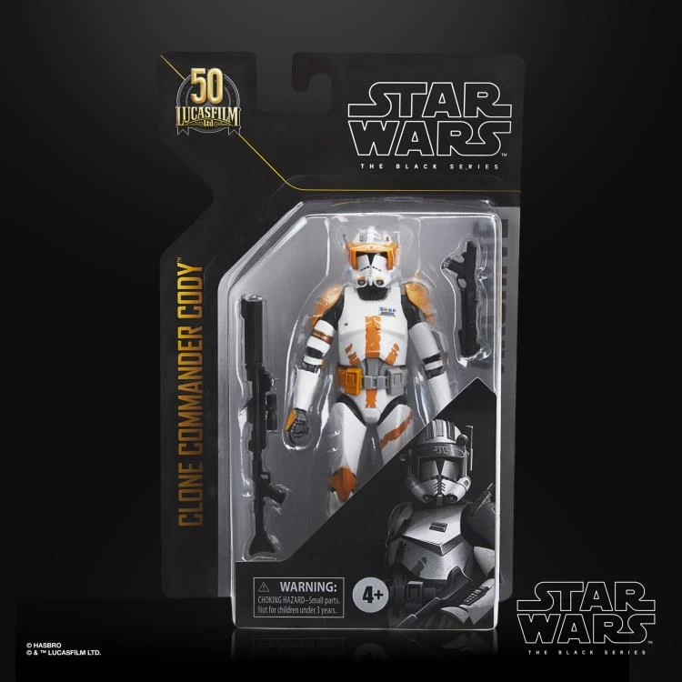 Hasbro Star Wars Black Series Archive Collection Commander Cody 6 Inch Action Figure 6 Hasbro Star Wars Black Series Archive Collection Commander Cody 6 Inch Action Figure - Image 6
