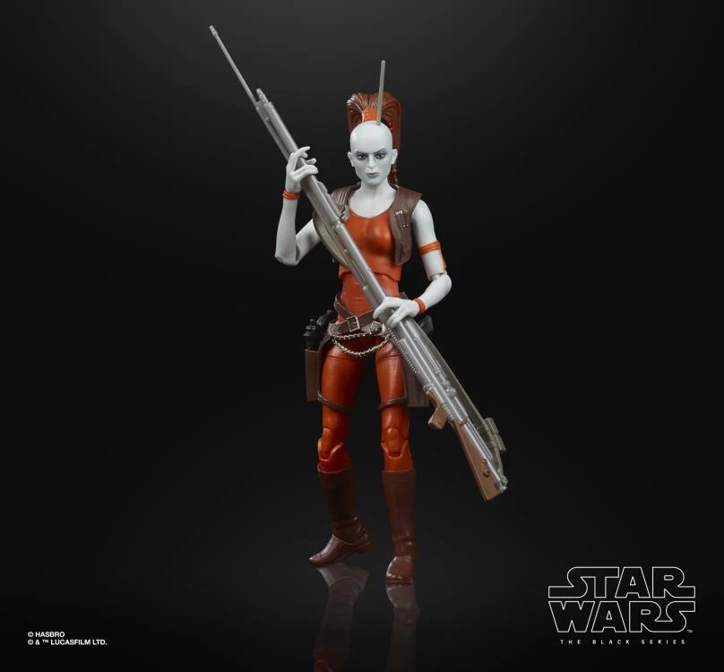 Hasbro Star Wars Black Series The Clone Wars #08 Aurra Sing 6 Inch Action Figure 2 Hasbro Star Wars Black Series The Clone Wars #08 Aurra Sing 6 Inch Action Figure - Image 2