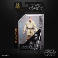 Hasbro Star Wars Black Series Archive Collection Obi-Wan Kenobi (Revenge Of The Sith) 6 Inch Action Figure 7 Hasbro Star Wars Black Series Archive Collection Obi-Wan Kenobi (Revenge Of The Sith) 6 Inch Action Figure -Popmart 5010993830985