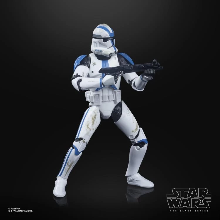 Hasbro Star Wars Black Series Archive Collection 501st Clone Trooper (The Clone Wars) 6 Inch Action Figure 2 Hasbro Star Wars Black Series Archive Collection 501st Clone Trooper (The Clone Wars) 6 Inch Action Figure - Image 2