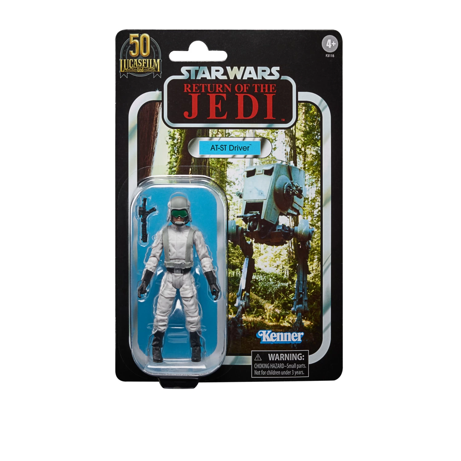 Hasbro Star Wars Lucasfilm 50th Anniversary Vintage Collection Return Of The Jedi AT-ST Driver VC192 3.75" Action Figure 5 Hasbro Star Wars Lucasfilm 50th Anniversary Vintage Collection Return Of The Jedi AT-ST Driver VC192 3.75" Action Figure - Image 5