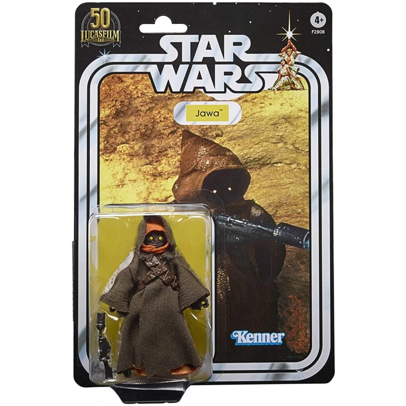 Hasbro Star Wars The Black Series Lucasfilm 50th Anniversary Original Trilogy Jawa 6 Inch Action Figure 5 Hasbro Star Wars The Black Series Lucasfilm 50th Anniversary Original Trilogy Jawa 6 Inch Action Figure - Image 5