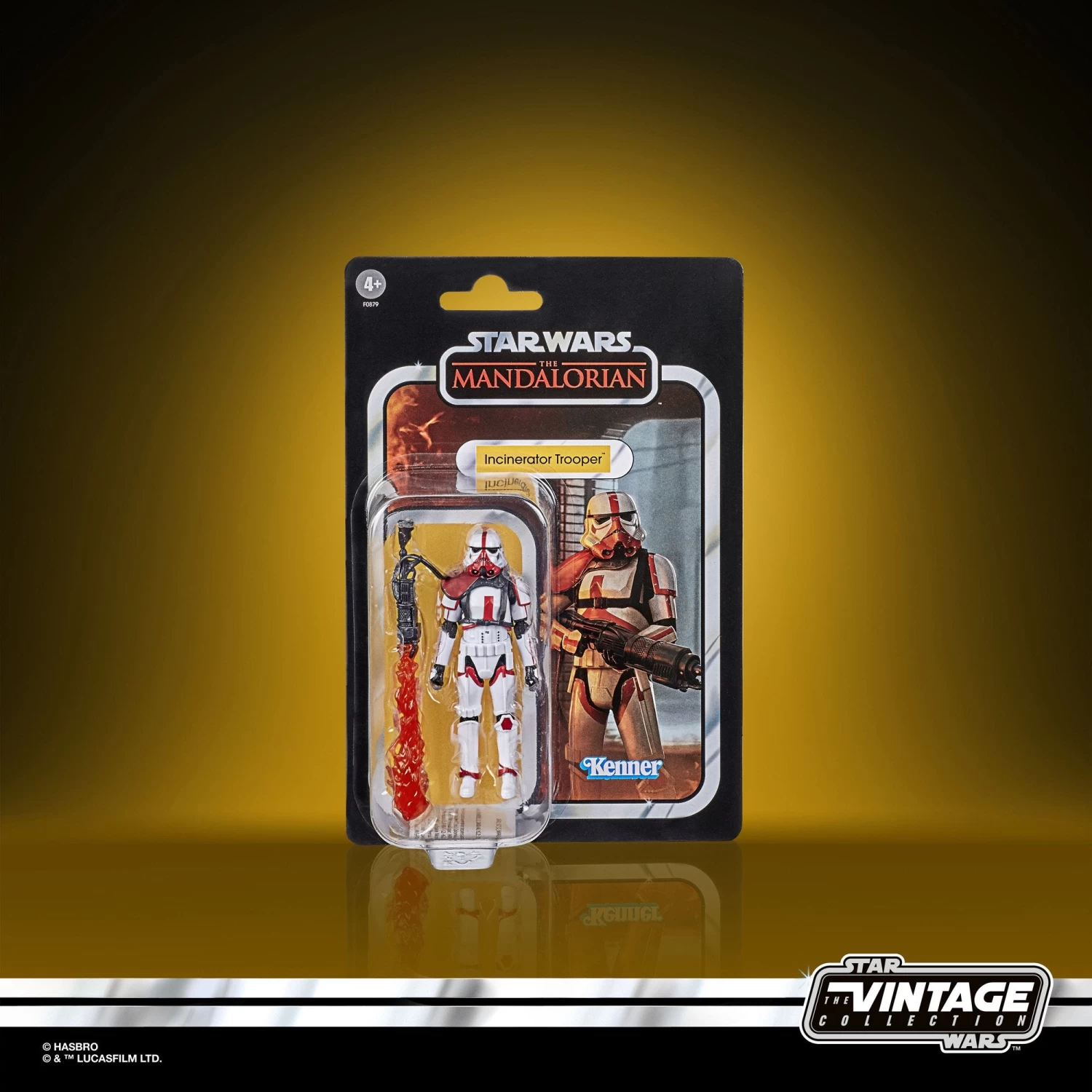 Hasbro Star Wars Vintage Collection Incinerator Trooper Carbonized F2716 3.75" Action Figure 5 Hasbro Star Wars Vintage Collection Incinerator Trooper Carbonized F2716 3.75" Action Figure - Image 5