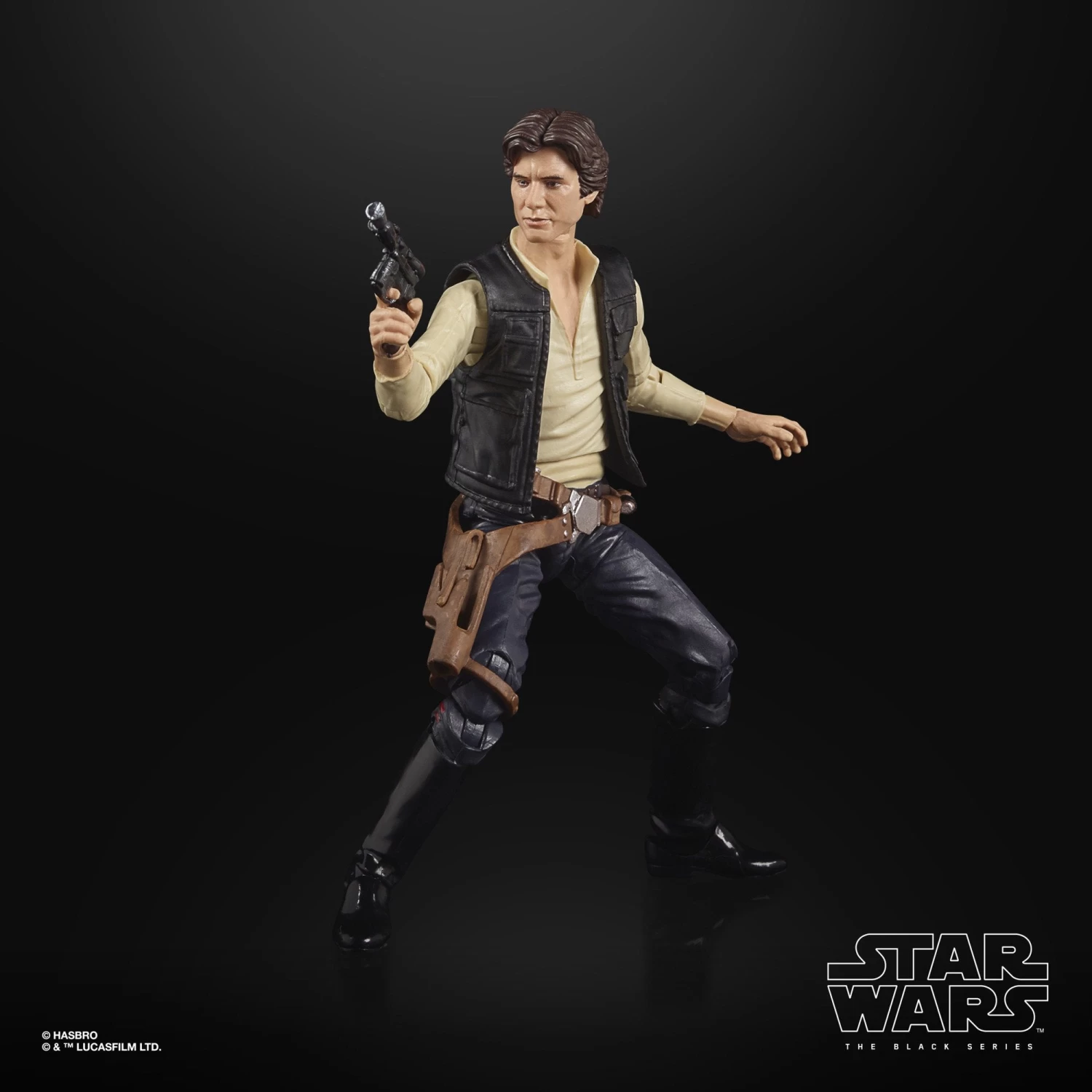 Hasbro Star Wars The Black Series Lucasfilm 50th Anniversary The Power Of The Force Han Solo 6 Inch Action Figure 1 Hasbro Star Wars The Black Series Lucasfilm 50th Anniversary The Power Of The Force Han Solo 6 Inch Action Figure
