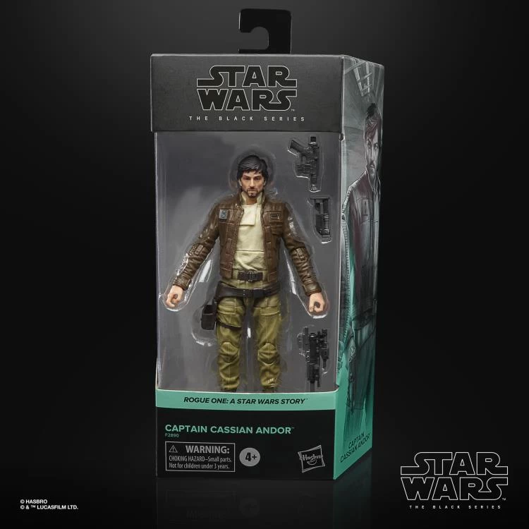 Hasbro Star Wars Black Series Rogue One: A Star Wars Story #02 Cassian Andor 6 Inch Action Figure 5 Hasbro Star Wars Black Series Rogue One: A Star Wars Story #02 Cassian Andor 6 Inch Action Figure - Image 5