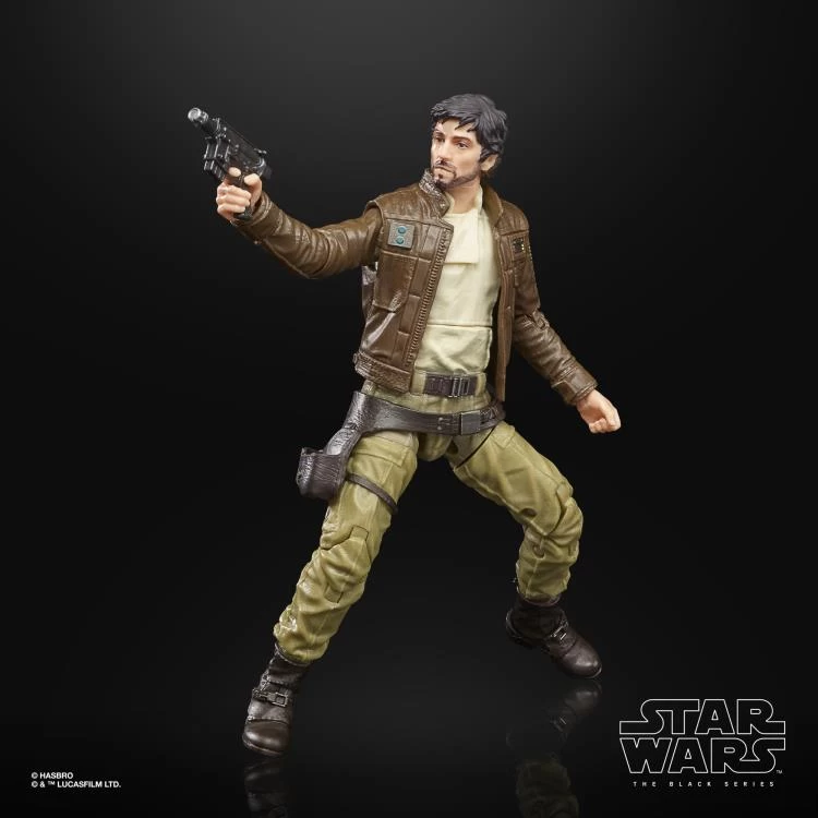 Hasbro Star Wars Black Series Rogue One: A Star Wars Story #02 Cassian Andor 6 Inch Action Figure 4 Hasbro Star Wars Black Series Rogue One: A Star Wars Story #02 Cassian Andor 6 Inch Action Figure - Image 4