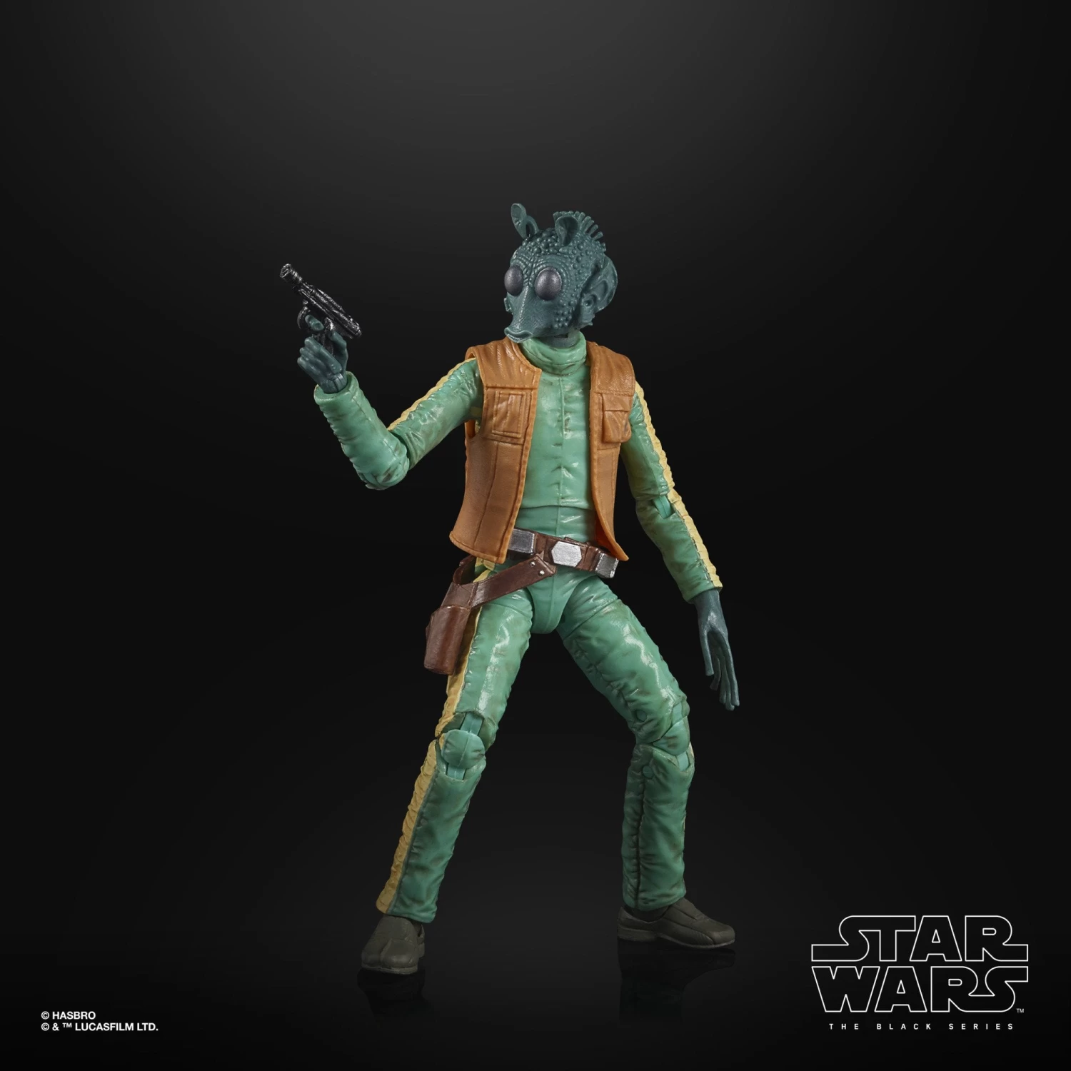 Hasbro Star Wars The Black Series Lucasfilm 50th Anniversary The Power Of The Force Greedo 6 Inch Action Figure 1 Hasbro Star Wars The Black Series Lucasfilm 50th Anniversary The Power Of The Force Greedo 6 Inch Action Figure
