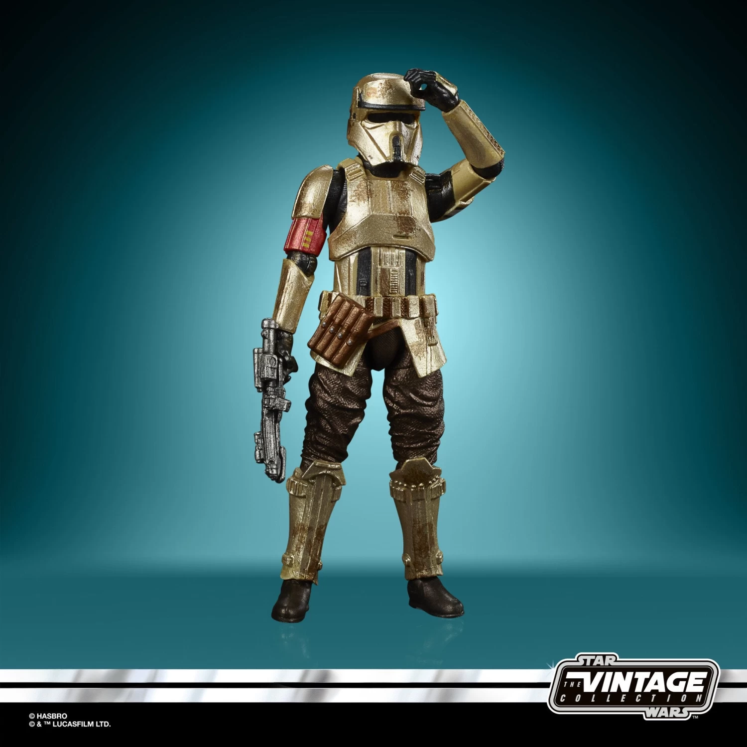 Hasbro Star Wars Vintage Collection Shoretrooper Carbonized F2717 3.75" Action Figure 3 Hasbro Star Wars Vintage Collection Shoretrooper Carbonized F2717 3.75" Action Figure - Image 3