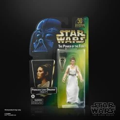 Hasbro Star Wars The Black Series Lucasfilm 50th Anniversary The Power Of The Force Princess Leia Organa (Yavin 4) 6 Inch Action Figure 9 Hasbro Star Wars The Black Series Lucasfilm 50th Anniversary The Power Of The Force Princess Leia Organa (Yavin 4) 6 Inch Action Figure -Popmart 5010993903368