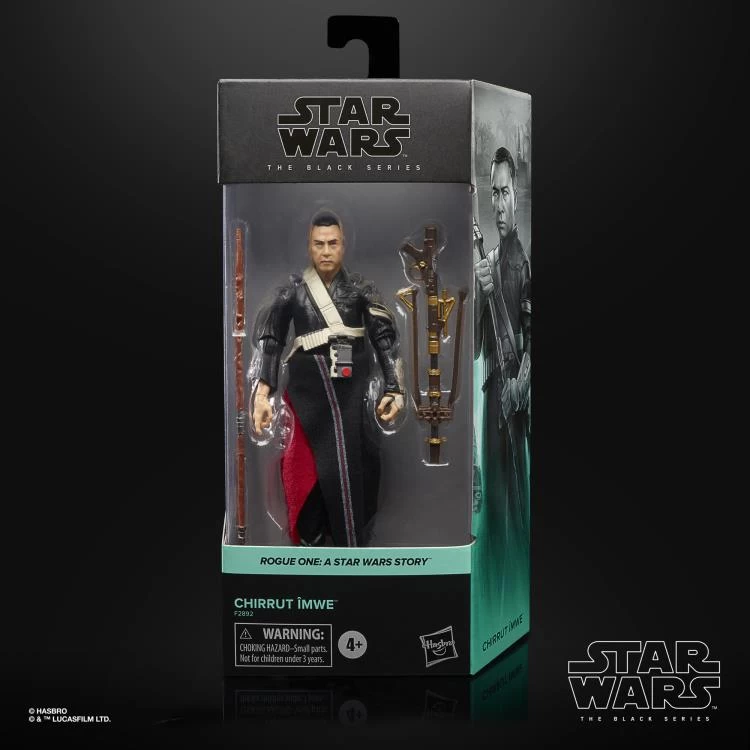 Hasbro Star Wars Black Series Rogue One: A Star Wars Story #04 Chirrut Imwe 6 Inch Action Figure 6 Hasbro Star Wars Black Series Rogue One: A Star Wars Story #04 Chirrut Imwe 6 Inch Action Figure - Image 6