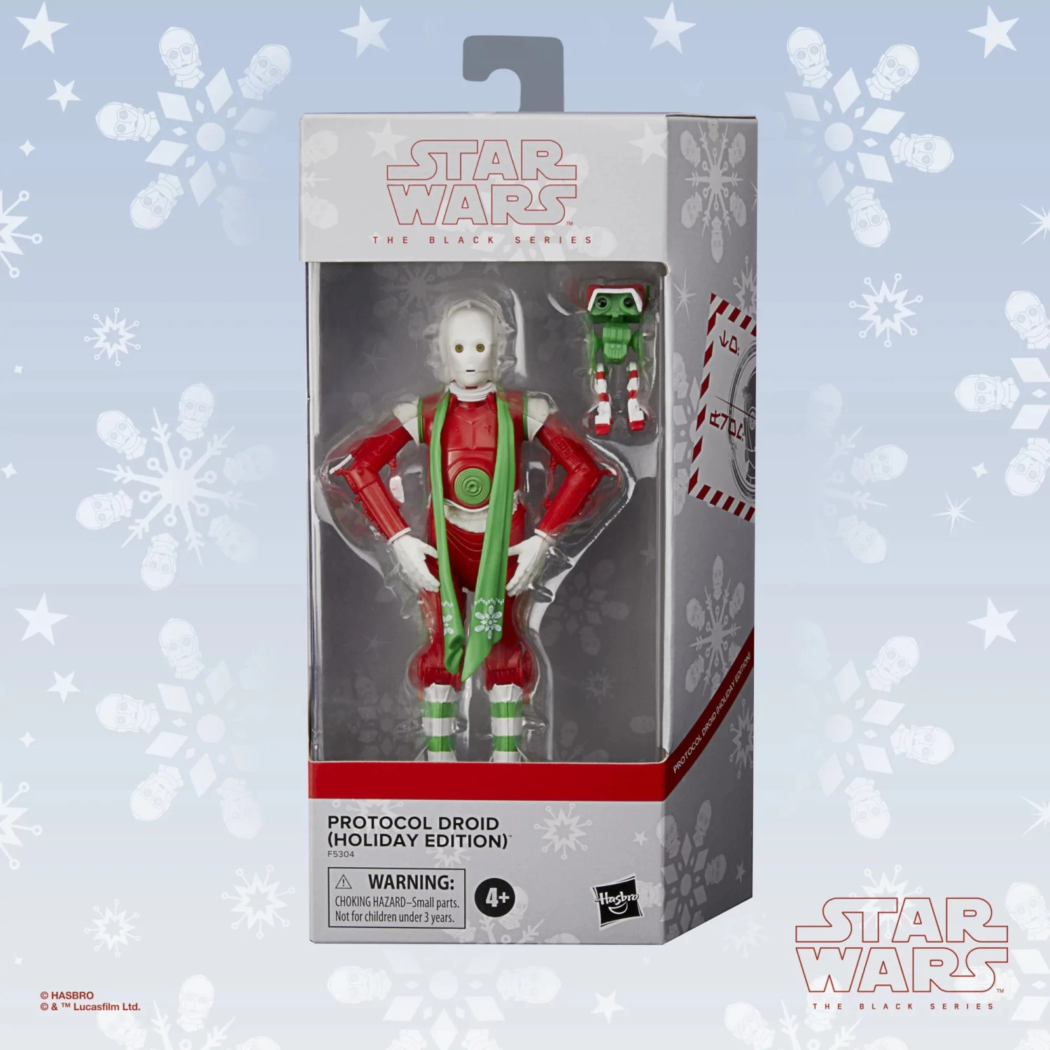 Hasbro Star Wars Black Series Protocol Droid Holiday Edition 6 Inch Action Figure Exclusive F5304 5 Hasbro Star Wars Black Series Protocol Droid Holiday Edition 6 Inch Action Figure Exclusive F5304 - Image 5