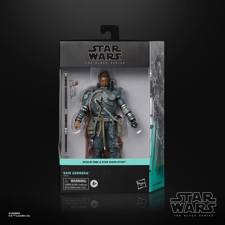 Hasbro Star Wars Black Series Rogue One A Star Wars Story #10 Deluxe Saw Gererra (Rogue One) 6 Inch Action Figure 6 Hasbro Star Wars Black Series Rogue One A Star Wars Story #10 Deluxe Saw Gererra (Rogue One) 6 Inch Action Figure - Image 6