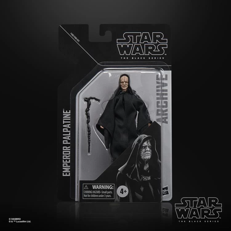 Hasbro Star Wars Black Series Archive Collection Emperor Palpatine (Return Of The Jedi) 6 Inch Action Figure 5 Hasbro Star Wars Black Series Archive Collection Emperor Palpatine (Return Of The Jedi) 6 Inch Action Figure - Image 5