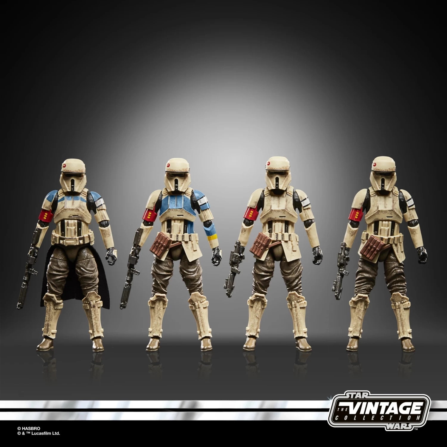 Hasbro Star Wars Vintage Collection Shoretrooper 4 Pack 3.75" Action Figure 2 Hasbro Star Wars Vintage Collection Shoretrooper 4 Pack 3.75" Action Figure - Image 2